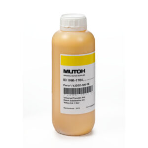 Tinta de transferencia y sublimación directa serie DS2 - Amarillo, 1000 ml.
