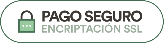 Pago seguro · Encriptación SSL