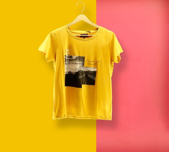 Impresión digital textil en camiseta