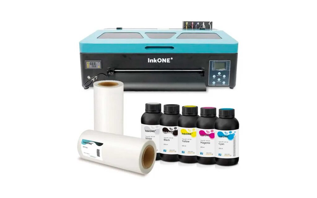 Pack Impresora DTF DM3H 35cm 1 cabezal InkOne (Film + Tintas)