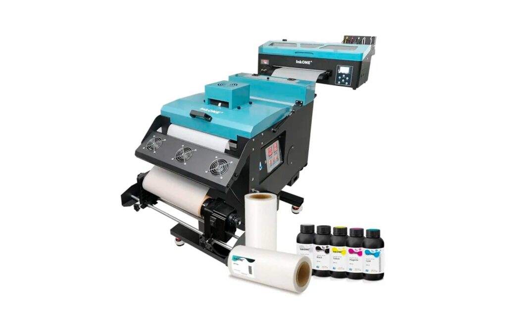 Pack Impresora DTF DM3H 35 cm 1 cabezal InkOne (Equipo completo con horno y aplicador)