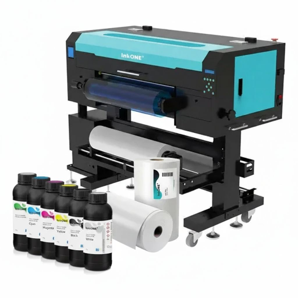 Pack Impresora UV-DTF Inkone UM4 35 cm + Film y Tintas