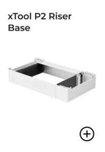 xTool_P2_Riser Base White